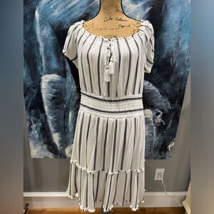 American Eagle linen rayon blend dress sz XL